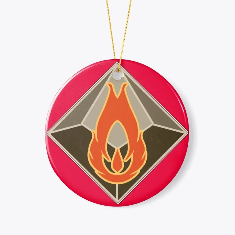 The Fire Type - D10 Emblem